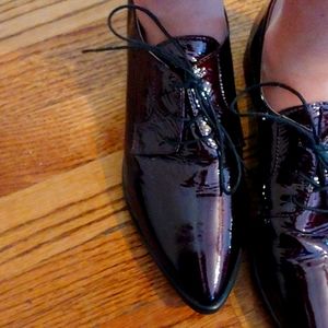 Barney's new york patent leather oxfords